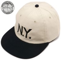 COOPERSTOWN BALL CAP/クーパーズタウンボールキャップ COOPERSTOWN BALL CAP COOPERSTOWN BALLCAP NEWYORK STONE/BLACK [NY/508214014