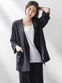 la.f…(Lsize)/ラ エフ エルサイズ la.f…(Lsize) 【大きいサイズ】キレリジャケット≪手洗い可能≫/508214159