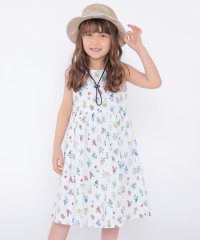 SHIPS KIDS/SHIPS KIDS:100～130cm / フラワー ノースリーブ ワンピース/508214177