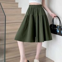 ica/アイカ ica キュロットスカート キュロットパンツ ハーフパンツ キュロット ガウチョ ショート スカート パンツ 膝下丈 ハーフ丈 ひざ丈 ゆったり Aライ/508214262
