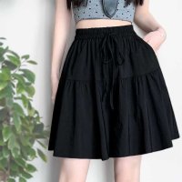 ica/アイカ ica キュロットスカート キュロットパンツ ハーフパンツ キュロット ショート スカート パンツ 膝上丈 ショート丈 ゆったり Aライン フレア ギャ/508214264