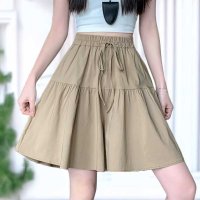 ica/アイカ ica キュロットスカート キュロットパンツ ハーフパンツ キュロット ショート スカート パンツ 膝上丈 ショート丈 ゆったり Aライン フレア ギャ/508214264