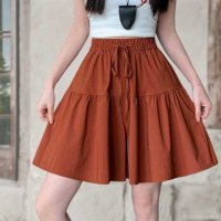 ica/アイカ ica キュロットスカート キュロットパンツ ハーフパンツ キュロット ショート スカート パンツ 膝上丈 ショート丈 ゆったり Aライン フレア ギャ/508214264