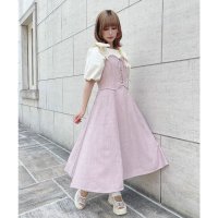 F.i.n.t/フィント F i.n.t 【洗える】フロントレースアップコルセットキャミワンピース/F&A/508214337