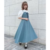 F.i.n.t/フィント F i.n.t 【洗える】フロントレースアップコルセットキャミワンピース/F&A/508214337