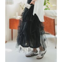 KOBE LETTUCE/コウベレタス KOBE LETTUCE 立体デザインチュールスカート [M4212]/508214342