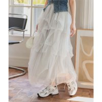 KOBE LETTUCE/コウベレタス KOBE LETTUCE 立体デザインチュールスカート [M4212]/508214342