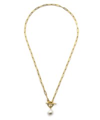 LHME/エルエイチエムイー LHME 【WEB限定】”MELLOW”ポイントパールチェーンネックレス/サージカルステンレス（金属アレルギー対応）/508214413
