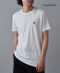 Calvin Klein/カルバン クライン Calvin Klein CK ESSENTIAL SLIMTEE ワンポイント ロゴ Tシャツ J30J314544BAE/508214427