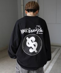 Mark Gonzales/マークゴンザレス Mark Gonzales ワンポイント刺繍 / バックプリント / 袖プリント ビッグシルエットロンT/508214433