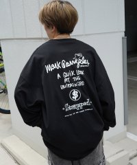 Mark Gonzales/マークゴンザレス Mark Gonzales ワンポイント刺繍 / バックプリント / 袖プリント ビッグシルエットロンT/508214434
