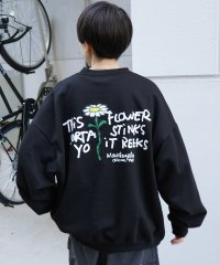 Mark Gonzales/マークゴンザレス Mark Gonzales ビッグシルエット イラストバックプリント プルオーバースウェット/508214439