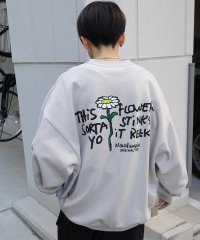 Mark Gonzales/マークゴンザレス Mark Gonzales ビッグシルエット イラストバックプリント プルオーバースウェット/508214439