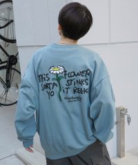 Mark Gonzales/マークゴンザレス Mark Gonzales ビッグシルエット イラストバックプリント プルオーバースウェット/508214439