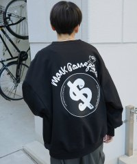 Mark Gonzales/マークゴンザレス Mark Gonzales ビッグシルエット イラストバックプリント プルオーバースウェット/508214441