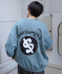 Mark Gonzales/マークゴンザレス Mark Gonzales ビッグシルエット イラストバックプリント プルオーバースウェット/508214441