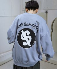 Mark Gonzales/マークゴンザレス Mark Gonzales ビッグシルエット イラストバックプリント プルオーバースウェット/508214441