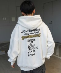 Mark Gonzales/マークゴンザレス Mark Gonzales ビッグシルエット イラストバックプリント プルオーバーパーカー/508214447