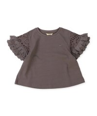 FITH/フィス FITH Smooth Cotton Jersey and Frill Sleeve Tee/508214448