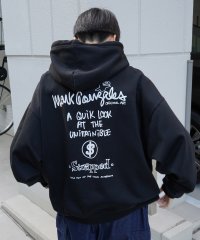 Mark Gonzales/マークゴンザレス Mark Gonzales ビッグシルエット イラストバックプリント プルオーバーパーカー/508214449