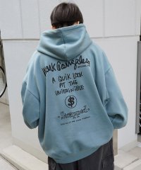 Mark Gonzales/マークゴンザレス Mark Gonzales ビッグシルエット イラストバックプリント プルオーバーパーカー/508214449
