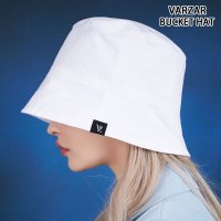 Varzar/バザール VARZAR ラベルドロップオーバーフィット バケット ハット Label drop over fit bucket hat 593 592 帽子 メ/508214514