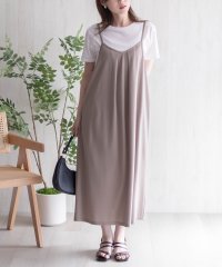 MAC HOUSE/マックハウス Mac－House nAvy ポリツイルキャミワンピースアンサンブル/508214521