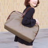 HALEINE/アレンヌ HALEINE [HALEINE]牛革 &ヌメ革レザーボストンバッグ/508214530