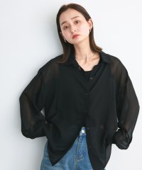 ad thie/アドティエ ad thie 【2025SS新作】オーバーシルエットシアーシャツ リブタンクトップセット/508214601