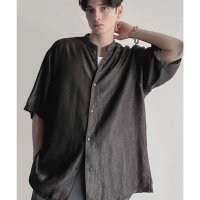 Classical Elf/クラシカルエルフ Classical Elf ヴィンテージ加工ルーズフィットデニムシャツ/508214688