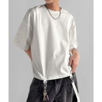 Classical Elf/クラシカルエルフ Classical Elf 脱着式ベルトデザインショート丈Tシャツ/508214689