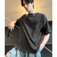Classical Elf/クラシカルエルフ Classical Elf スノーウォッシュ加工ヴィンテージ綿100％Tシャツ/508214690