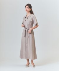 GRACE CONTINENTAL/リネンデニムライクワンピース/508214784