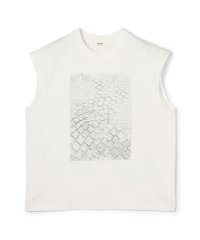MACPHEE/フォトプリント ノースリーブTシャツ/508214840
