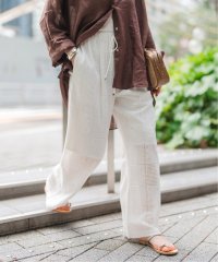 Spick & Span/《WEB限定》PEレースイージーパンツ/508214860