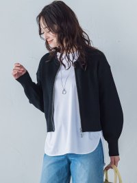 LAUTREAMONT/ロートレアモン LAUTREAMONT 【一部店舗限定販売】ニットブルゾン≪手洗い可能≫/508215157