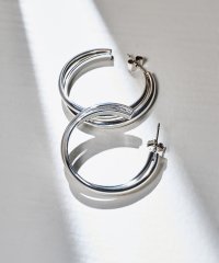 PHILIPPE AUDIBERT/フィリップ オーディベール PHILIPPE AUDIBERT Leoville earring L brass silver plated BO6645:AR/508215183