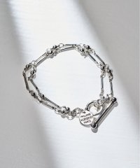 PHILIPPE AUDIBERT/フィリップ オーディベール PHILIPPE AUDIBERT Garnet double bracelet， brass silver plated BRS6/508215190