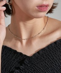 PHILIPPE AUDIBERT/フィリップ オーディベール PHILIPPE AUDIBERT Garnet necklace brass silver plated CO6621:AR/508215192