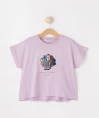 SHOO・LA・RUE(Kids) /【100－150cm/ひんやり】スパンコールモチーフTシャツ/508215219