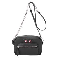 IROMEKI/イロメキ IROMEKI バッグ ショルダーバッグ レディース 斜めがけ 軽量 FOLLOW ME SMALL BAG ブラック ホワイト シルバー IRO－B/508215220
