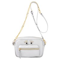 IROMEKI/イロメキ IROMEKI バッグ ショルダーバッグ レディース 斜めがけ 軽量 FOLLOW ME SMALL BAG ブラック ホワイト シルバー IRO－B/508215220