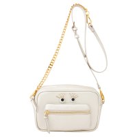 IROMEKI/イロメキ IROMEKI バッグ ショルダーバッグ レディース 斜めがけ 軽量 FOLLOW ME SMALL BAG ブラック ホワイト シルバー IRO－B/508215220