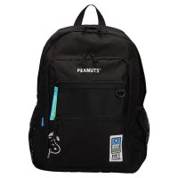MEI OCEAN/メイオーシャン MEI OCEAN リュック バッグ バックパック レディース スヌーピー ミッフィー モンチッチ コラボ ブラック 黒/508215230