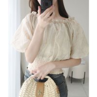 Classical Elf/クラシカルエルフ Classical Elf 【mily bilet】さらなる魅力をプラス。オフショル2WAY花柄コード刺繍バックリボンブラウス/508215319