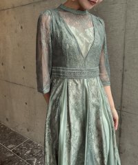 aity/アイティ aity レイヤードレースドレス 結婚式 二次会 成人式 同窓会 パーティードレス オケージョンドレス お呼ばれワンピース/508215322