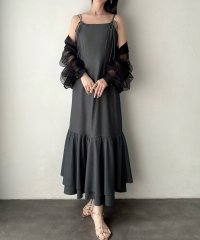 Meiru/メイル Meiru Meiru 裾フレアリボンキャミワンピース/508215324