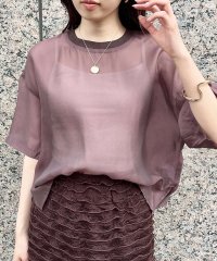 abahouse mavie/シアーTシャツ/506035781