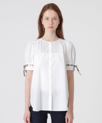 BLUE LABEL CRESTBRIDGE/【一部店舗限定】シャンブレーチュニックブラウス/508112682