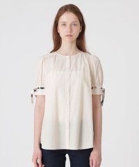 BLUE LABEL CRESTBRIDGE/【一部店舗限定】シャンブレーチュニックブラウス/508112682